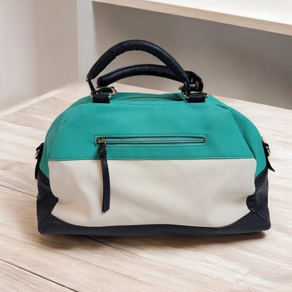 JustFab Color Block Satchel - Super Cute - Picture 1 of 12